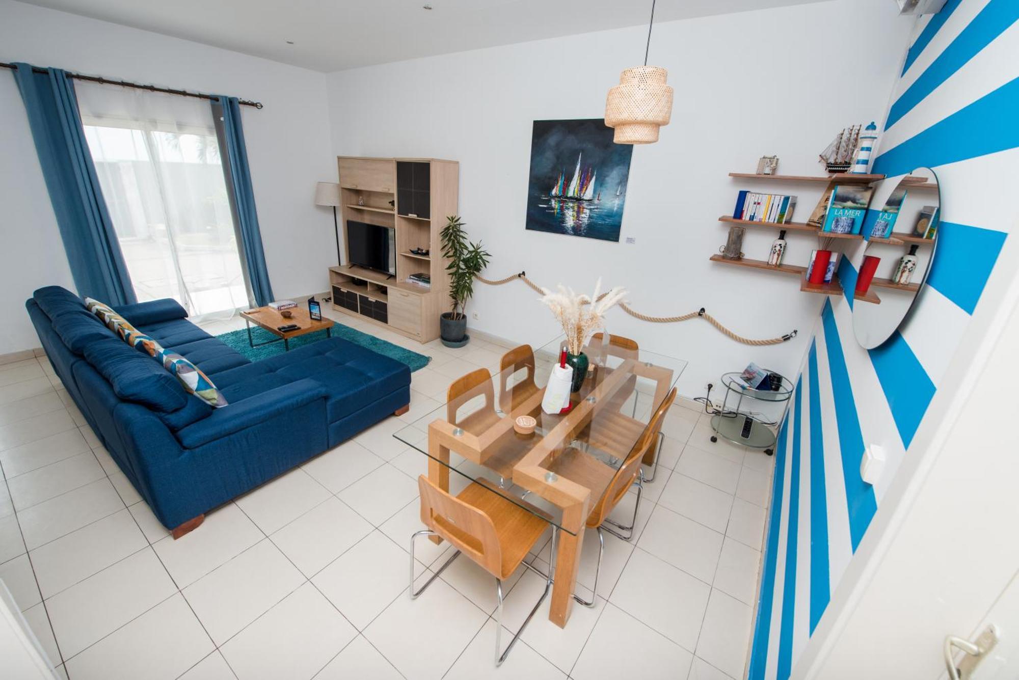 Apartamento Duplex Moderne Avec Vue Exceptionnelle Sur La Mer Pointe Noire Exterior foto